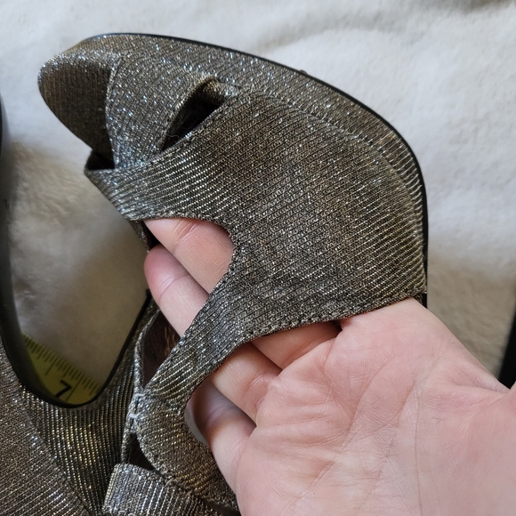 Nina Heels Silver Glitter 10 - Picture 9 of 9